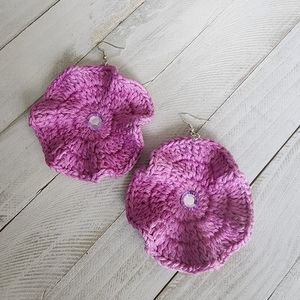 CROCHET Earrings, Christmas Giftidea